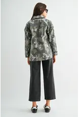 Caroline Camouflage Shacket