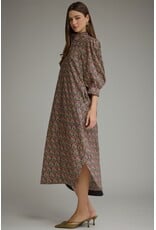 Tessa Brown Midi Dress