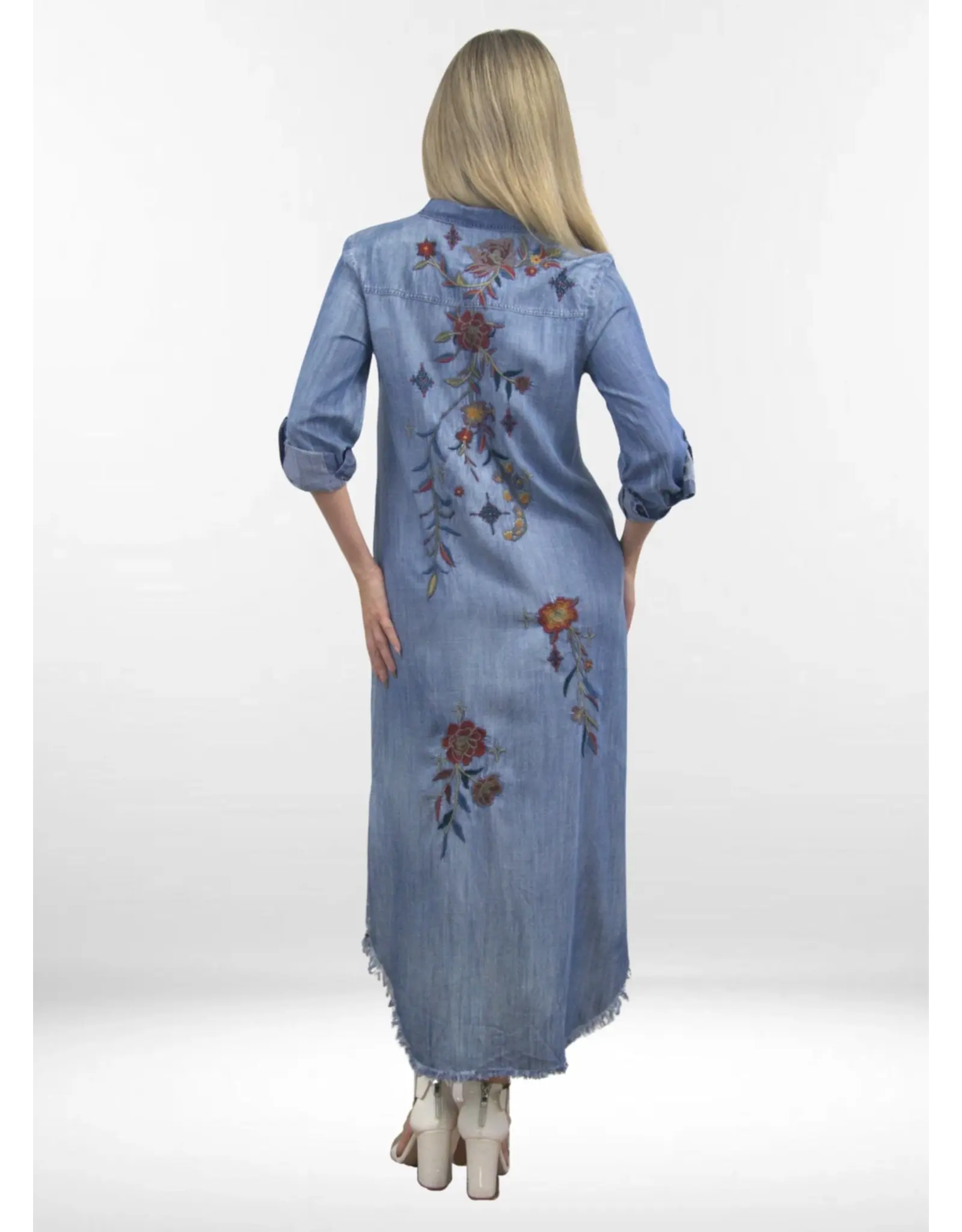 Kyla Seo Savina Dress Blue