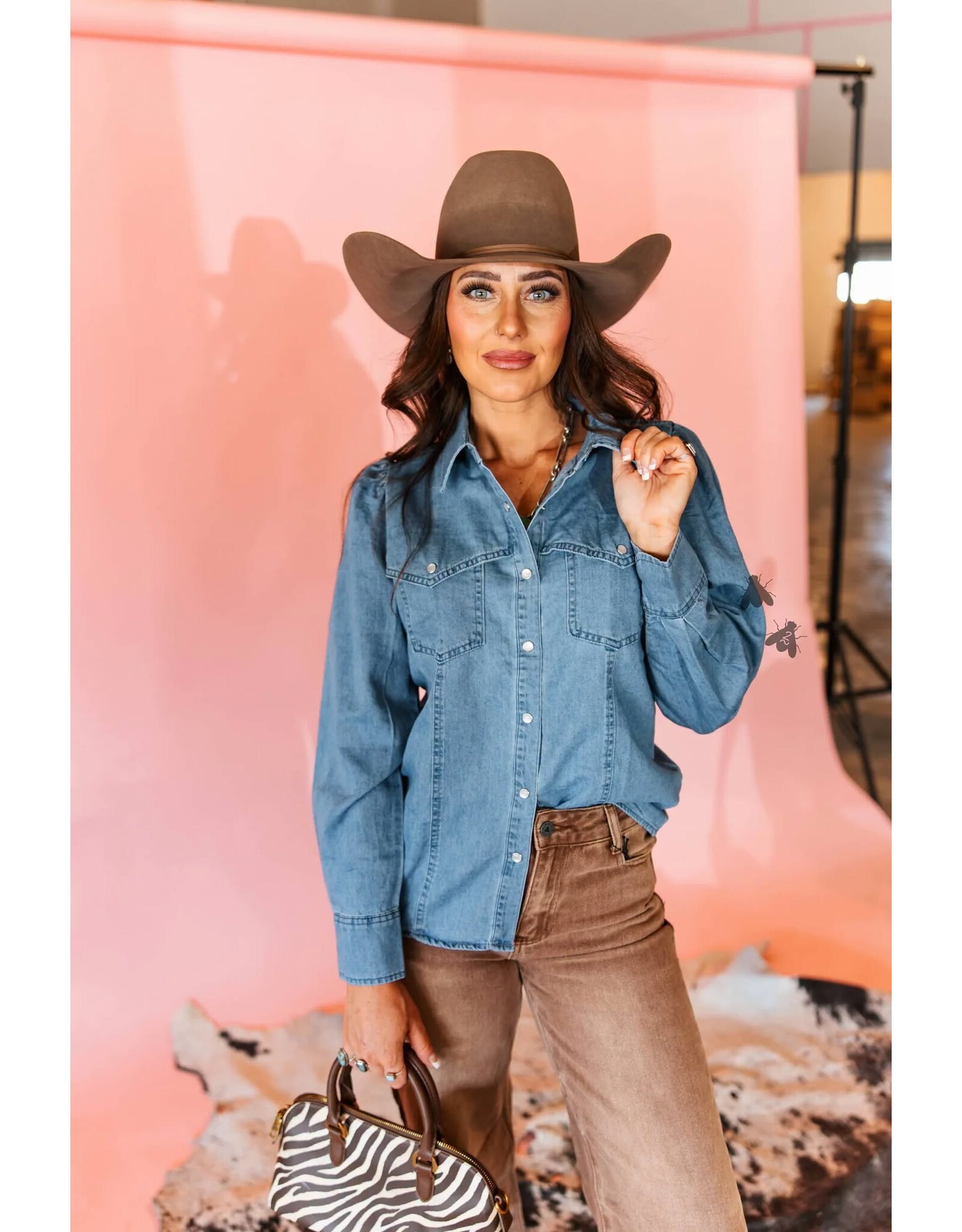 Ranch Heiress Pearl Snap Long Sleeve