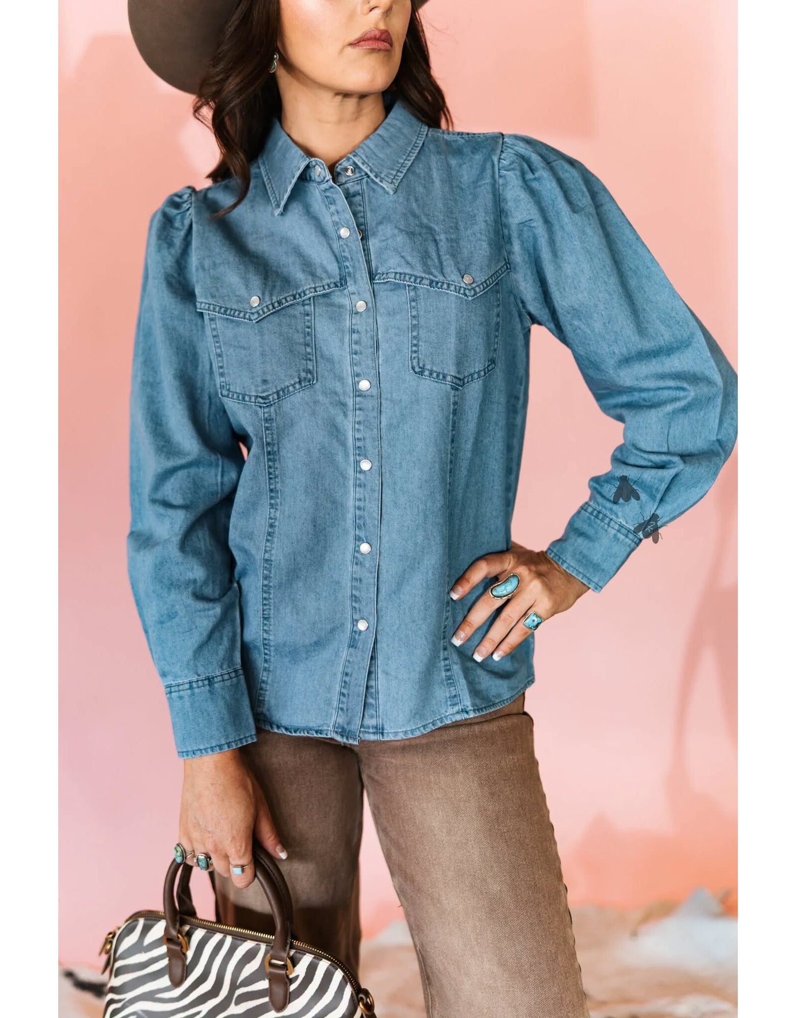 Ranch Heiress Pearl Snap Long Sleeve