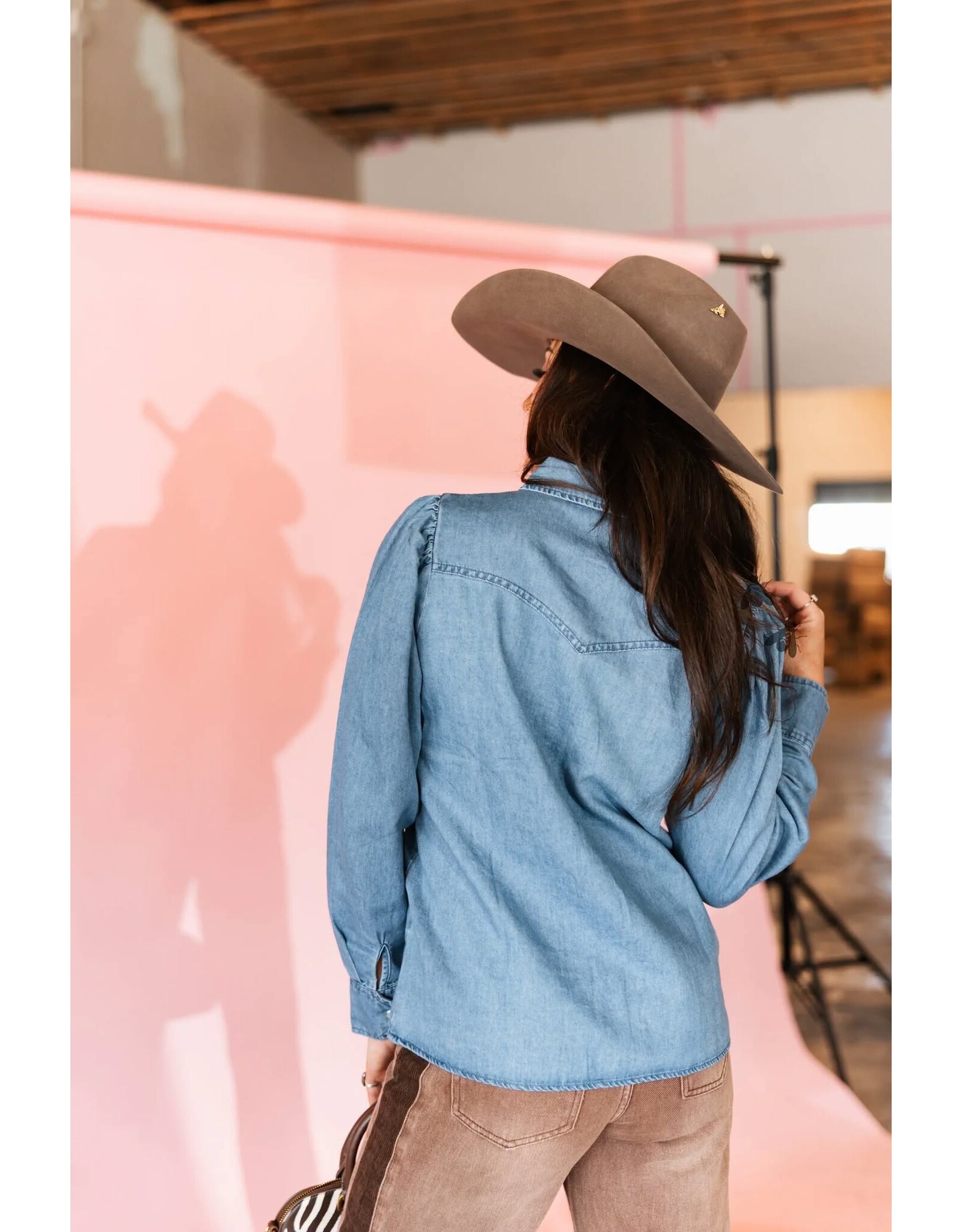 Ranch Heiress Pearl Snap Long Sleeve
