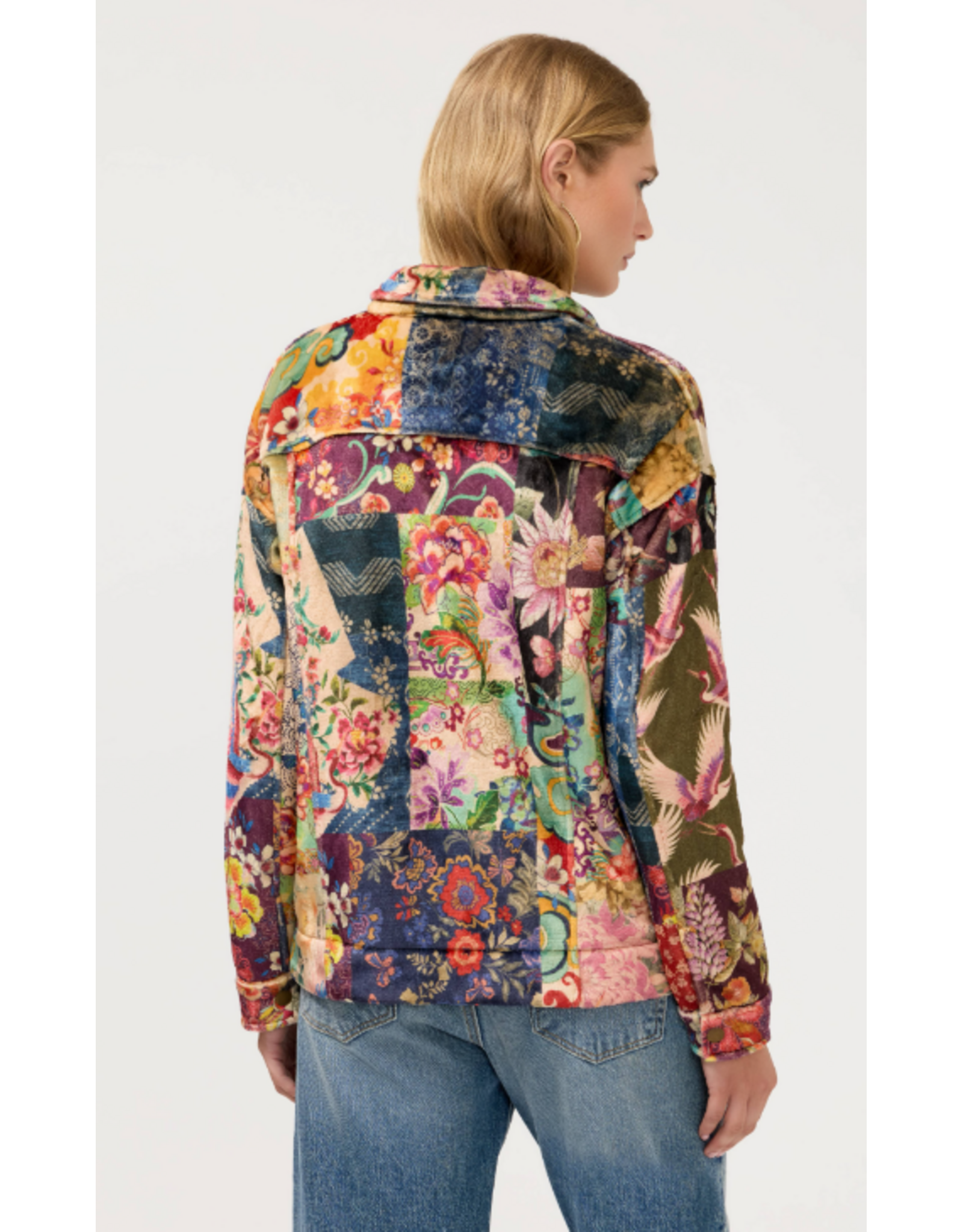 Johnny Was Johnny Was Amelie Sherpa Trucker Jacket Fabiana