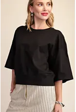 Willa Rib Band Pullover