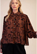 Willie Western Flow Blouse