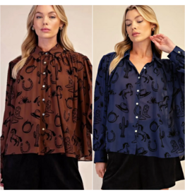 Willie Western Flow Blouse