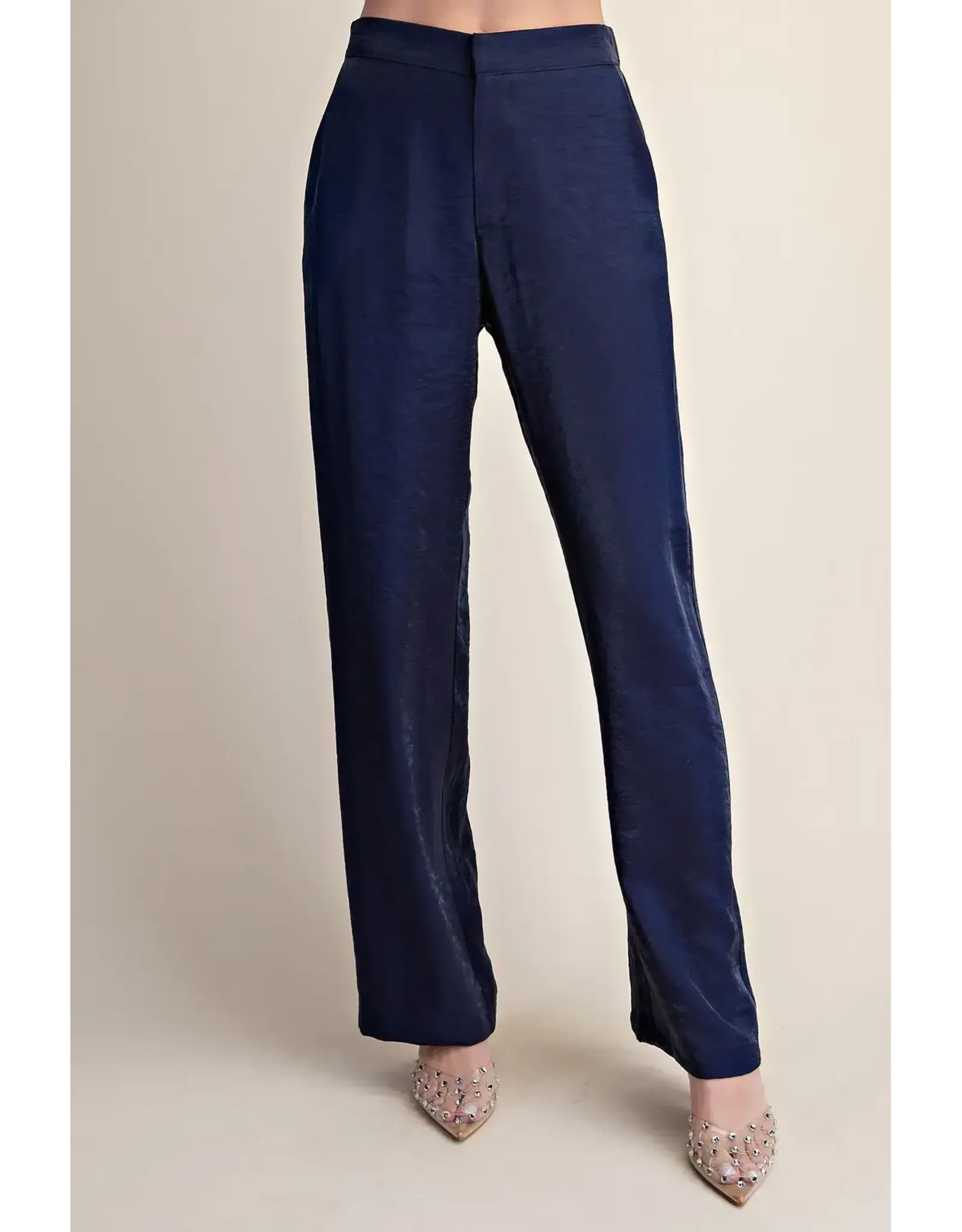 Wesley Structured Silky Pant