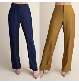 Wesley Structured Silky Pant