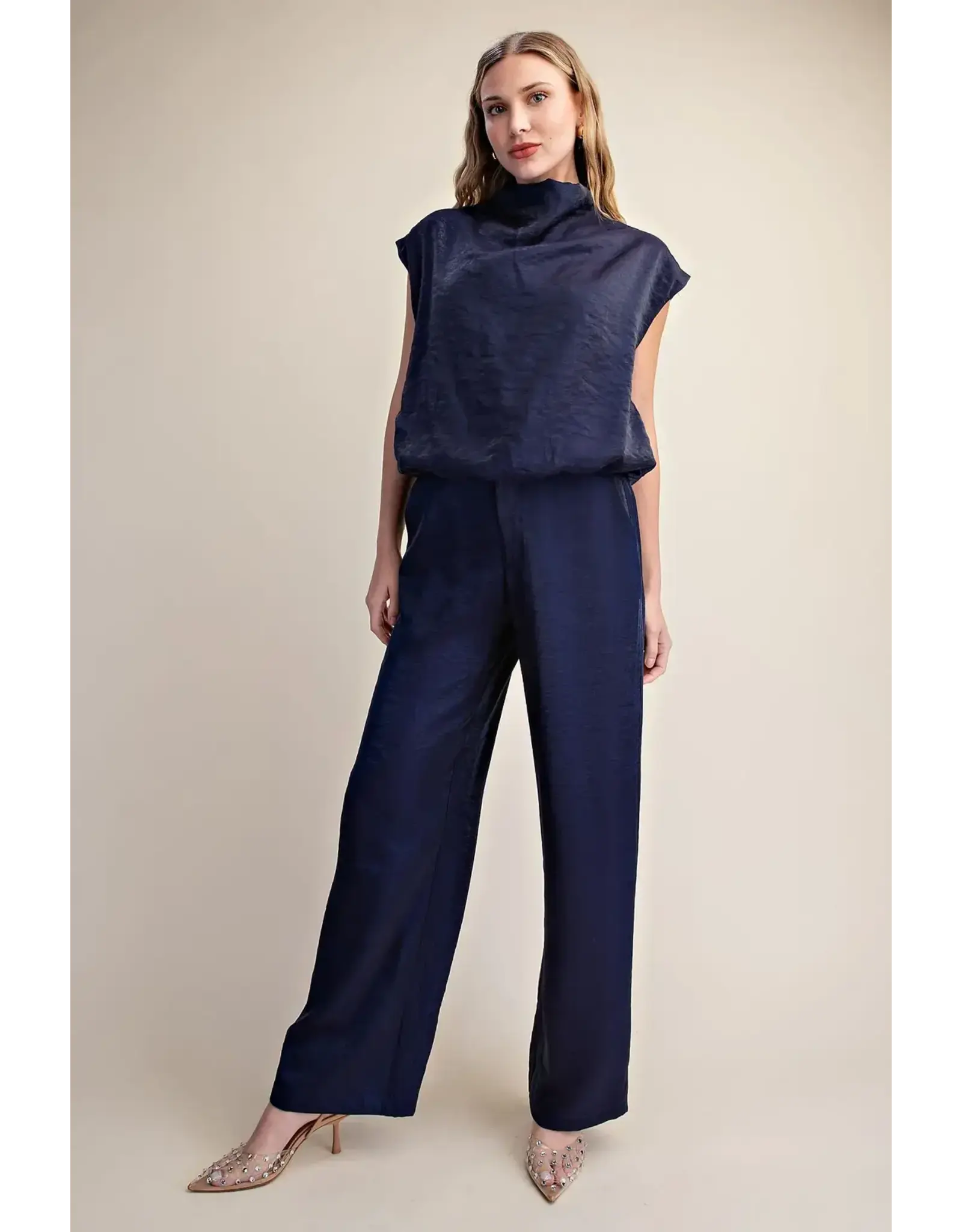 Wesley High Neck Blouse