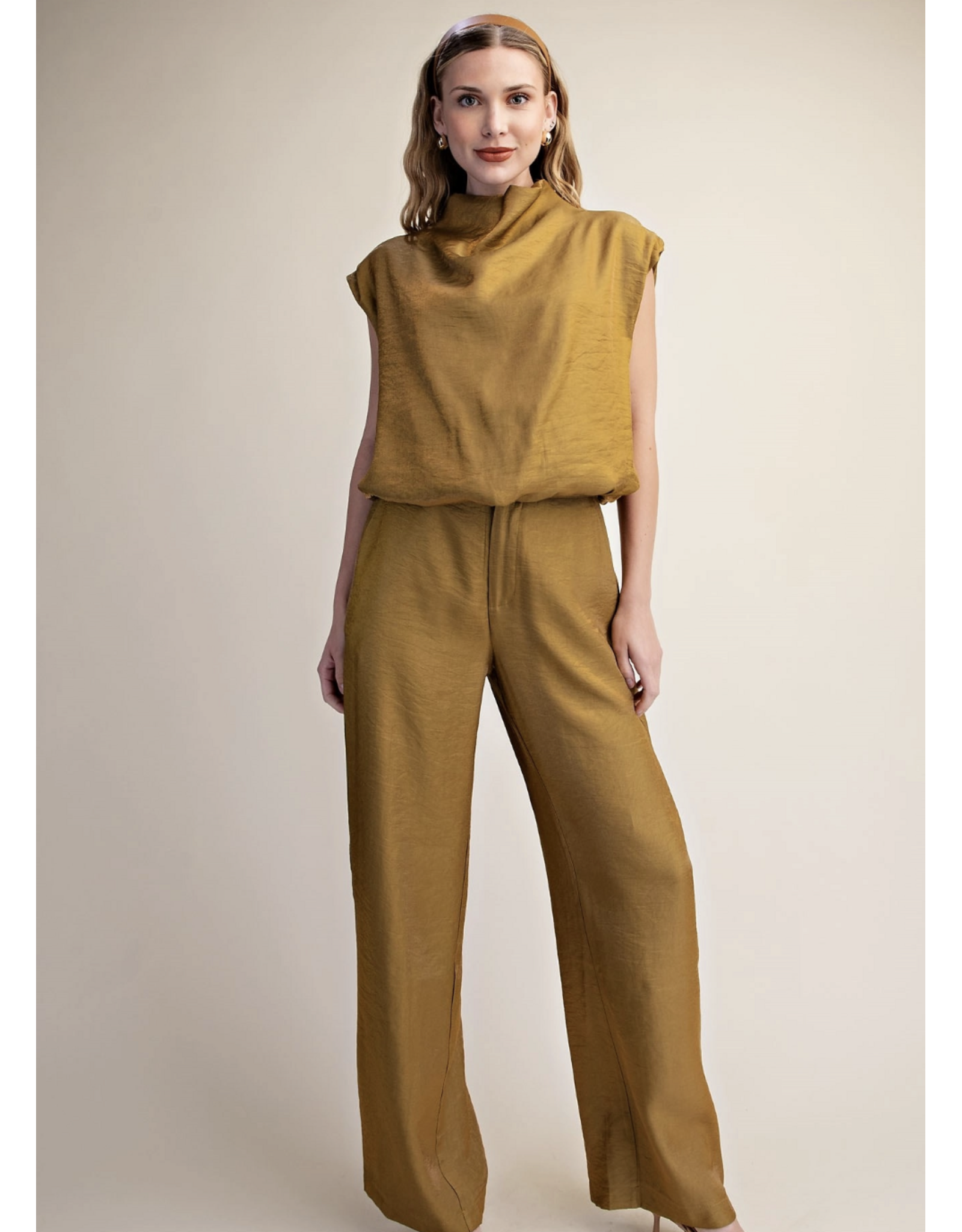 Wesley High Neck Blouse