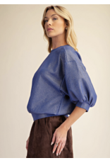 Wells Royal Metallic Pullover