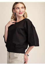 Willa Rib Band Pullover