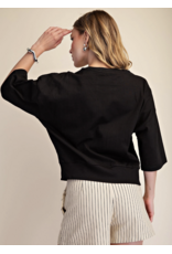 Willa Rib Band Pullover
