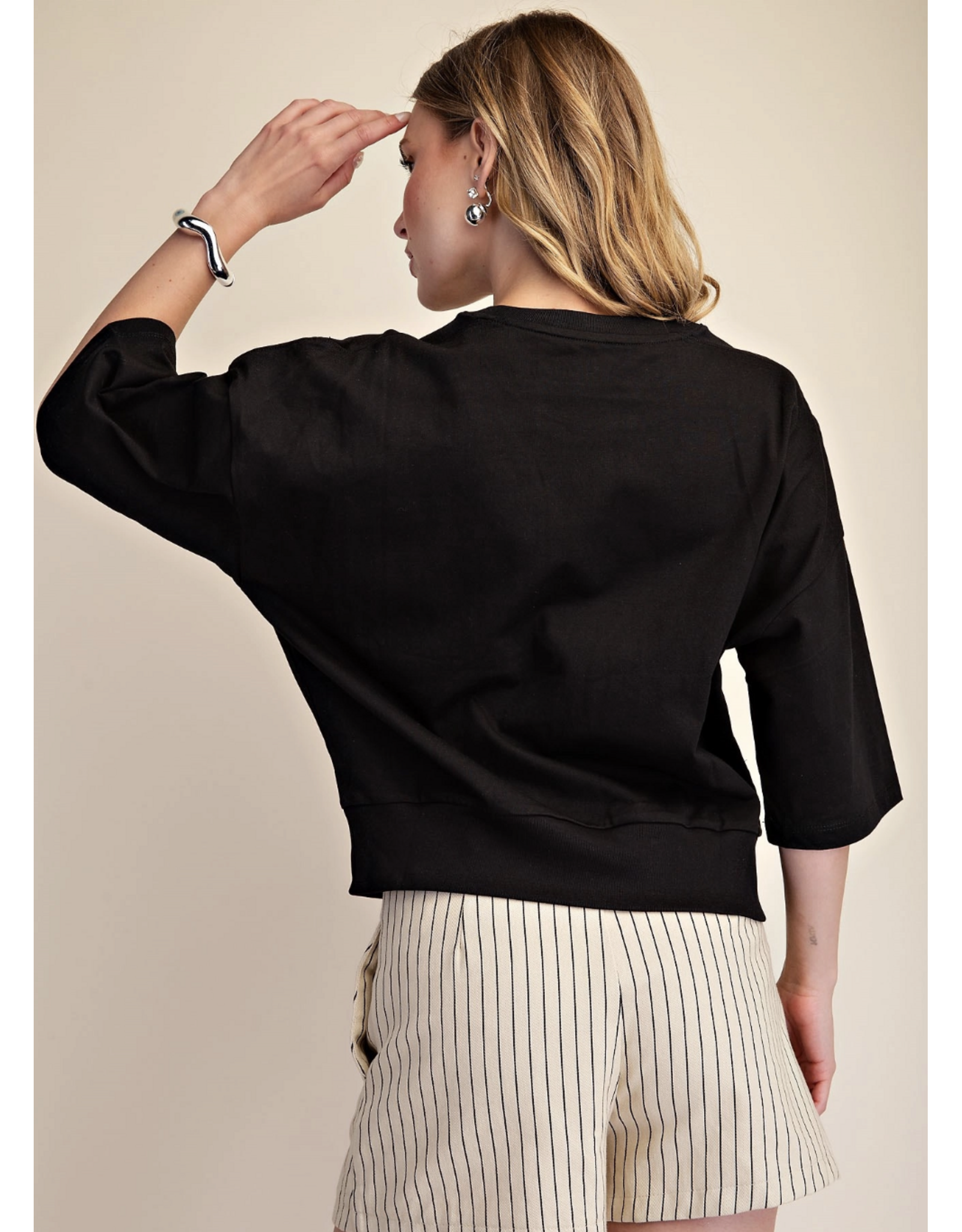 Willa Rib Band Pullover