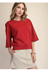 Willa Rib Band Pullover