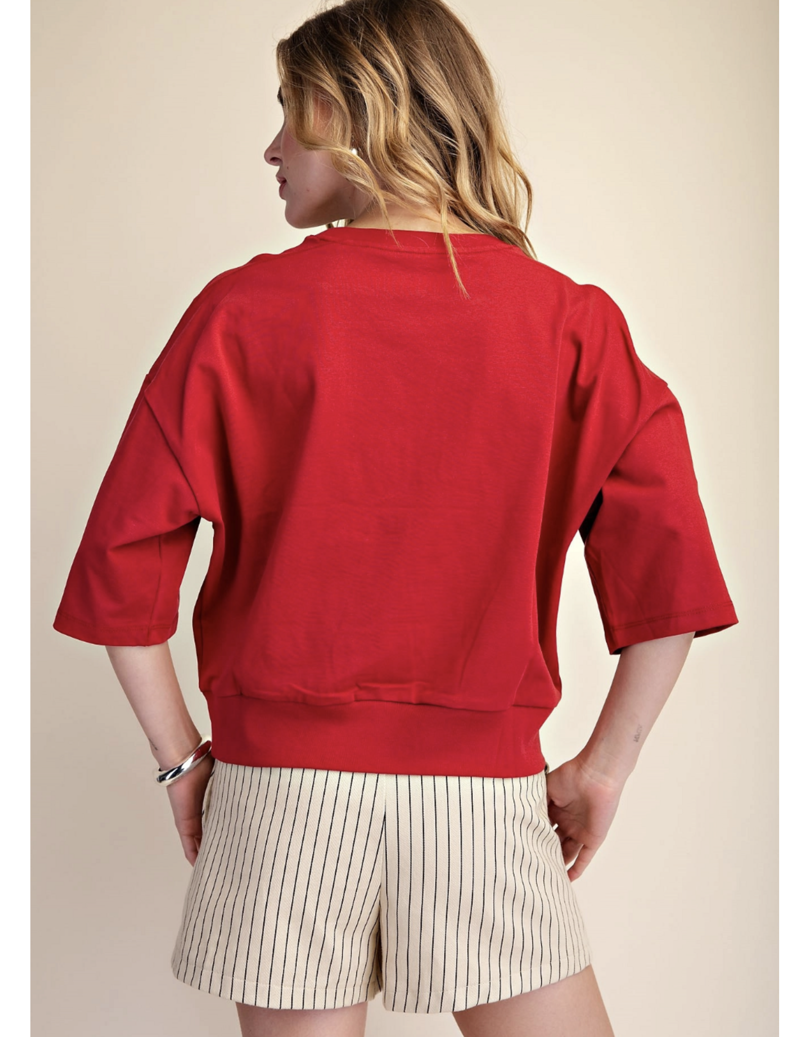 Willa Rib Band Pullover