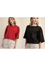 Willa Rib Band Pullover