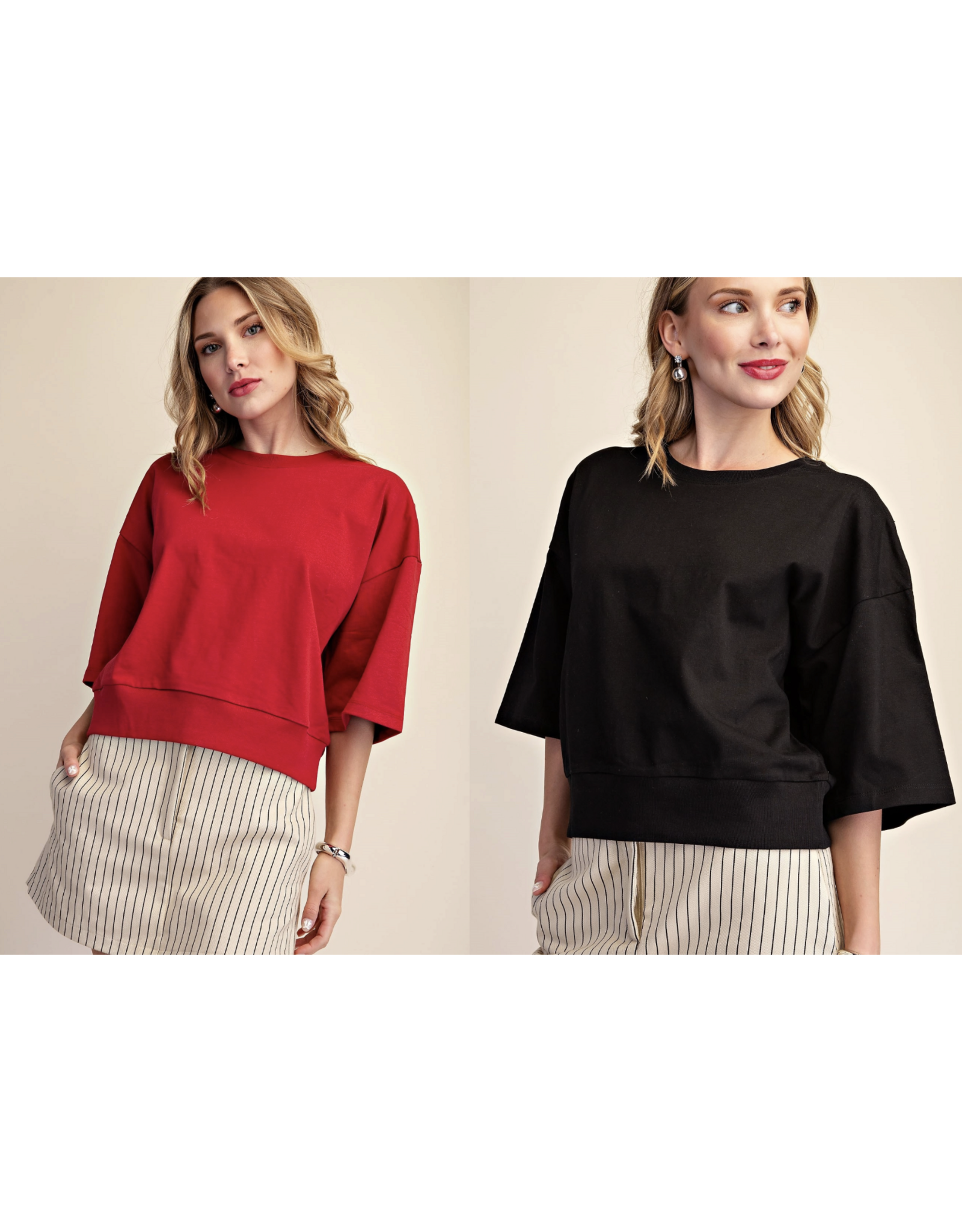 Willa Rib Band Pullover