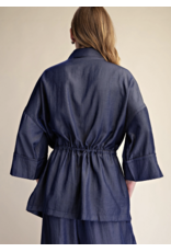 Wren Indigo Adjustable Waist Shirt