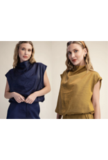 Wesley High Neck Blouse