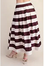 Winslow Brown Stripe Skirt