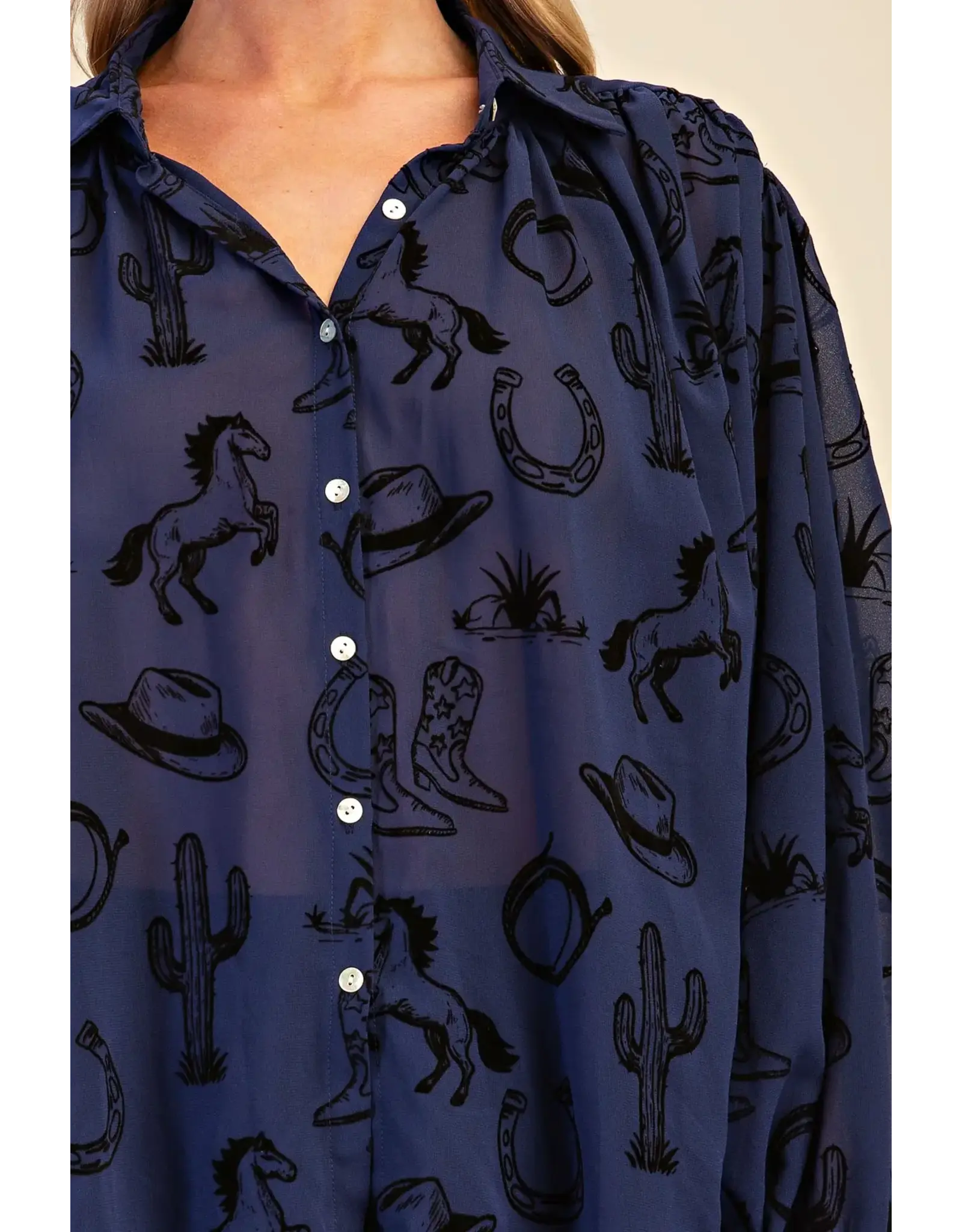 Willie Western Flow Blouse