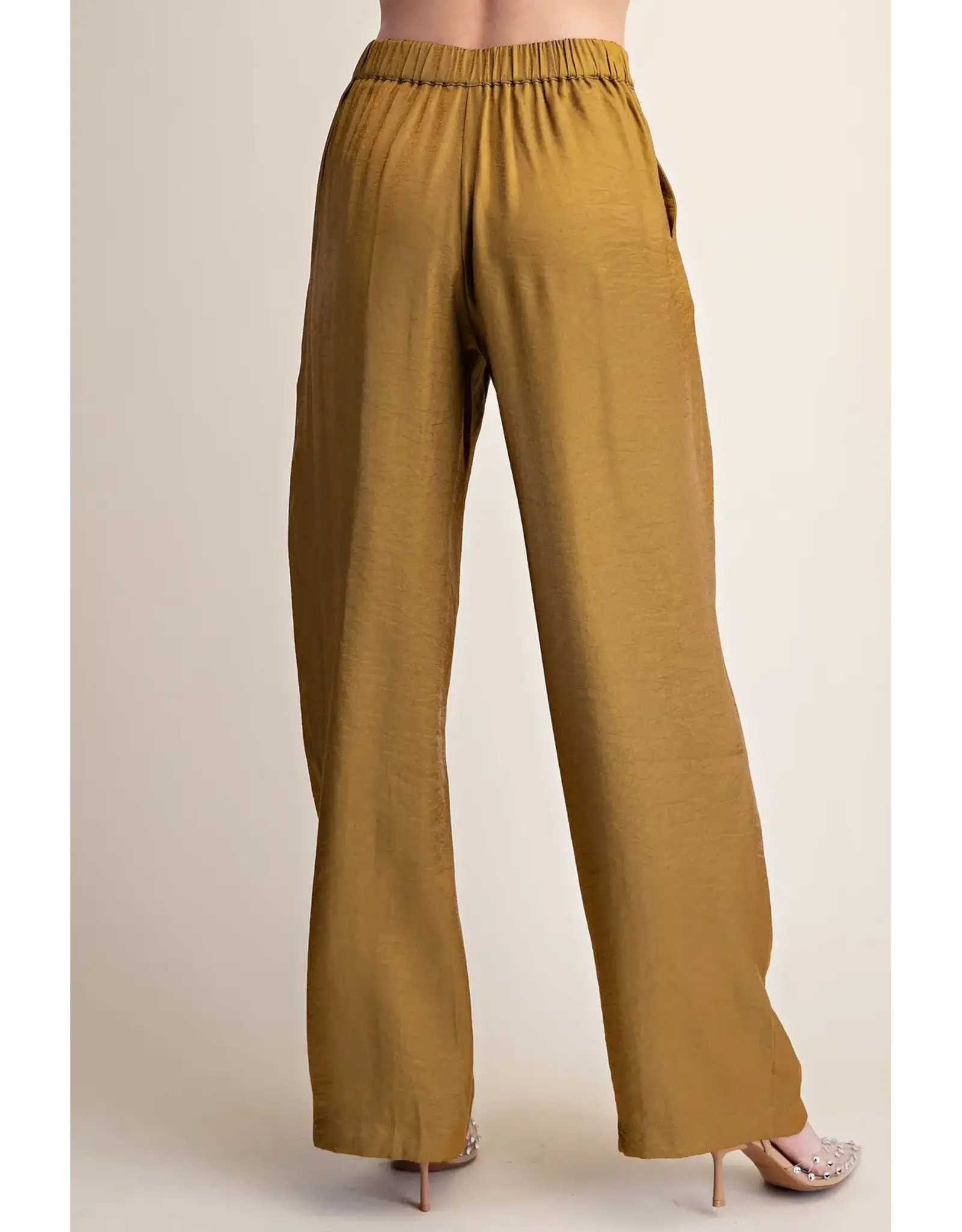 Wesley Structured Silky Pant