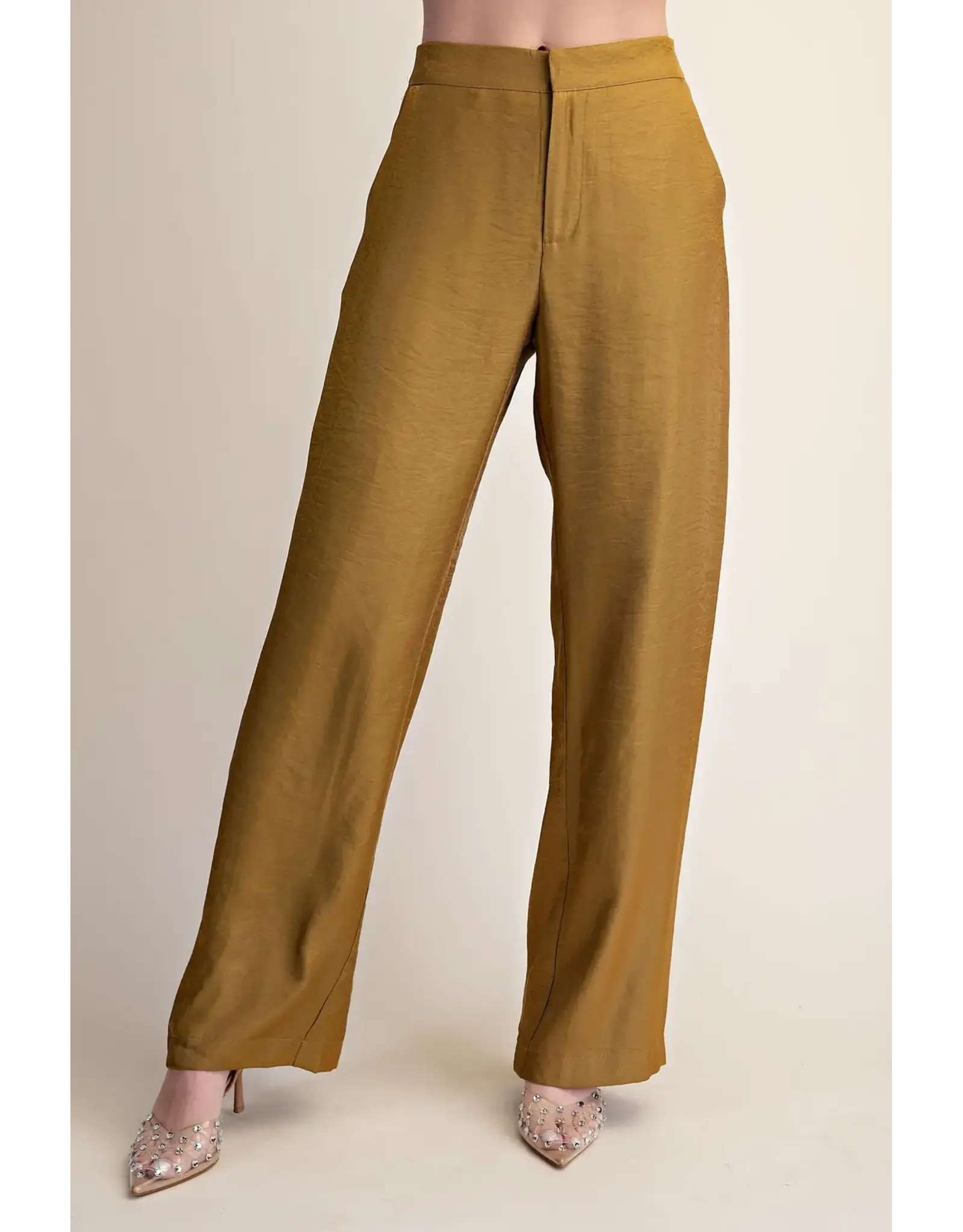 Wesley Structured Silky Pant