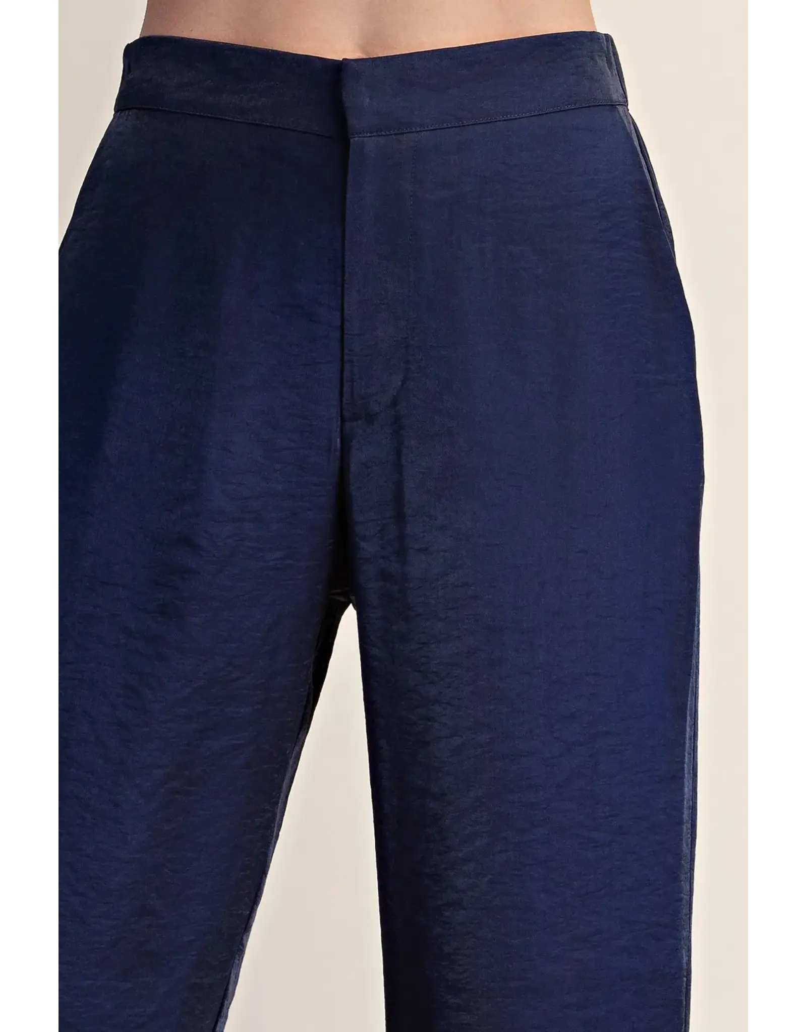 Wesley Structured Silky Pant