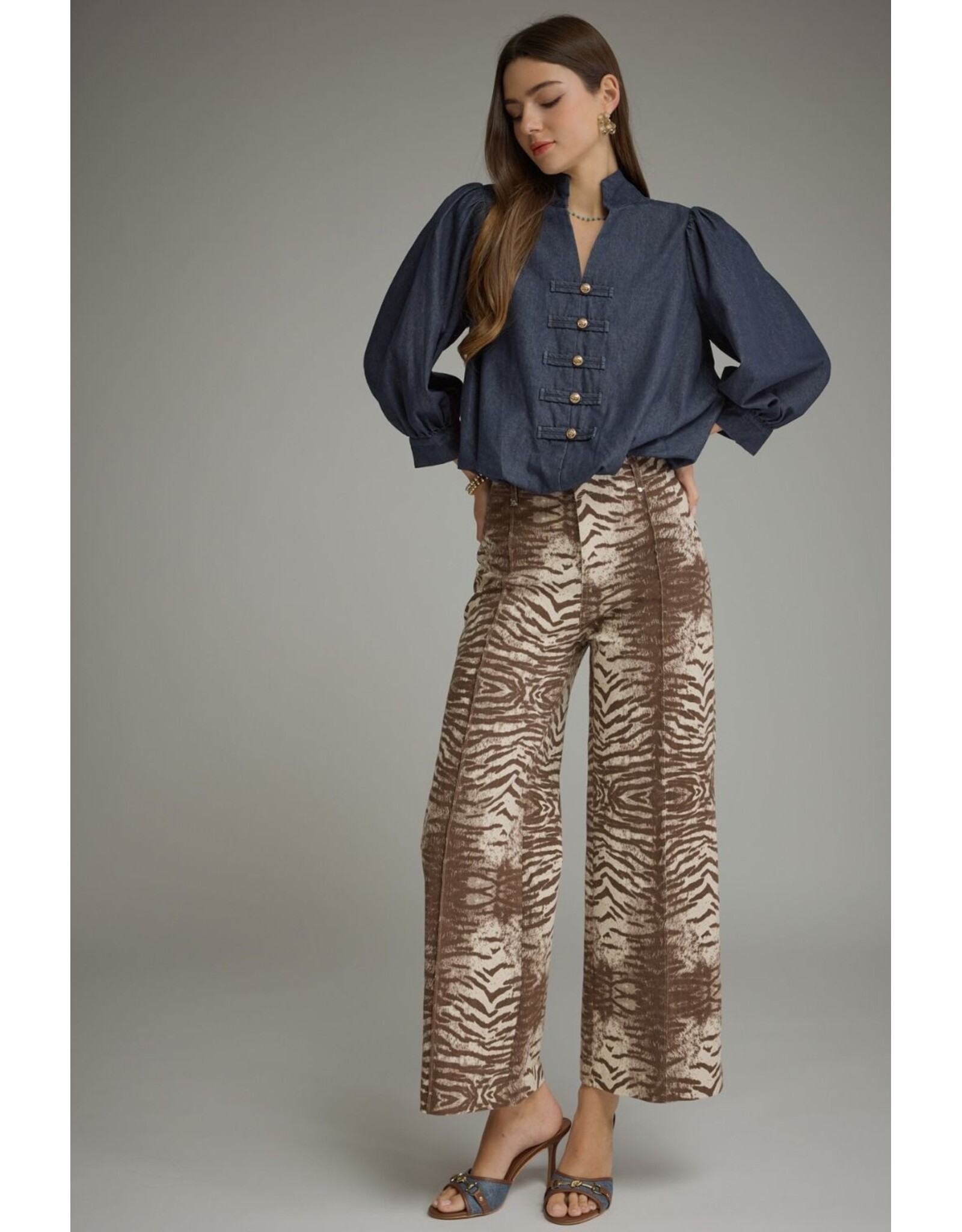 Annie Animal Print Pants