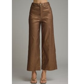 Melinda Metallic Brown Pants