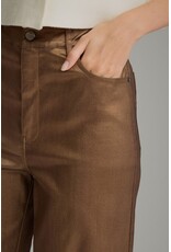 Melinda Metallic Brown Pants