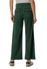 Kut from the Kloth / STS Blue KUT Meg High Rise Wide Leg pant w/ Double Flap Pocket Evergreen