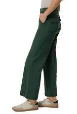 Kut from the Kloth / STS Blue KUT Meg High Rise Wide Leg pant w/ Double Flap Pocket Evergreen