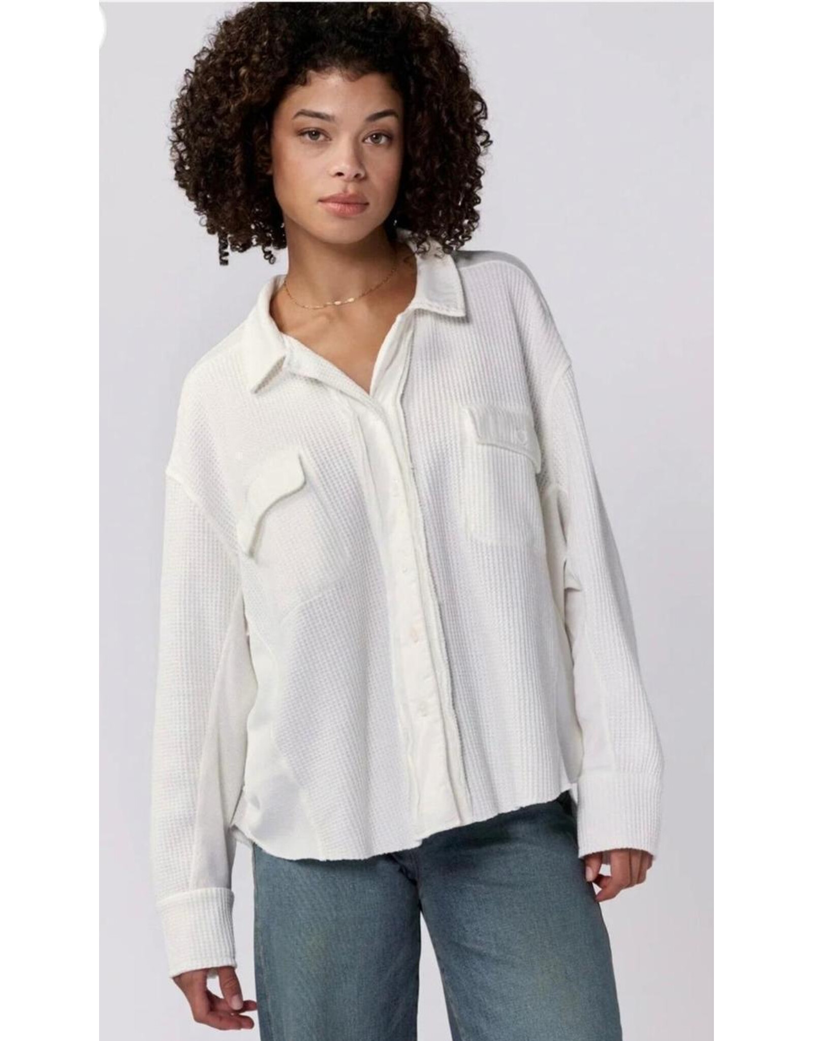 Dear John Denim Dear John Foster Shirt White