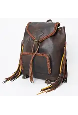 Western Leather Backpack