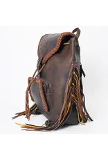 Western Leather Backpack