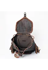 Western Leather Backpack
