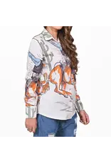 Western Bronc Rider Satin Cotton Shirt