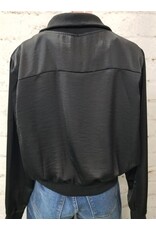 Wallace Black Bomber Jacket