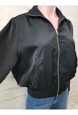 Wallace Black Bomber Jacket