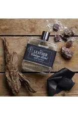 No. 4 Leather Vintage Label Deep Leather Cologne