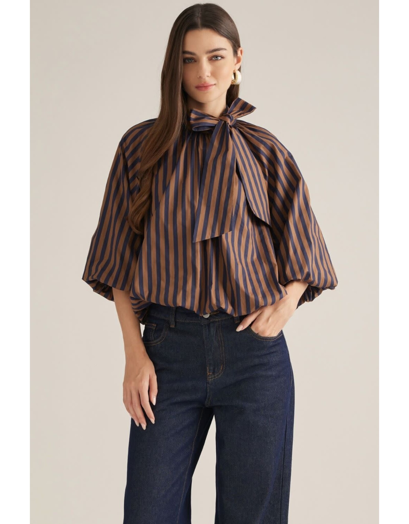 Vienna Stripe Top