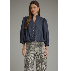 Venice Denim Blouse