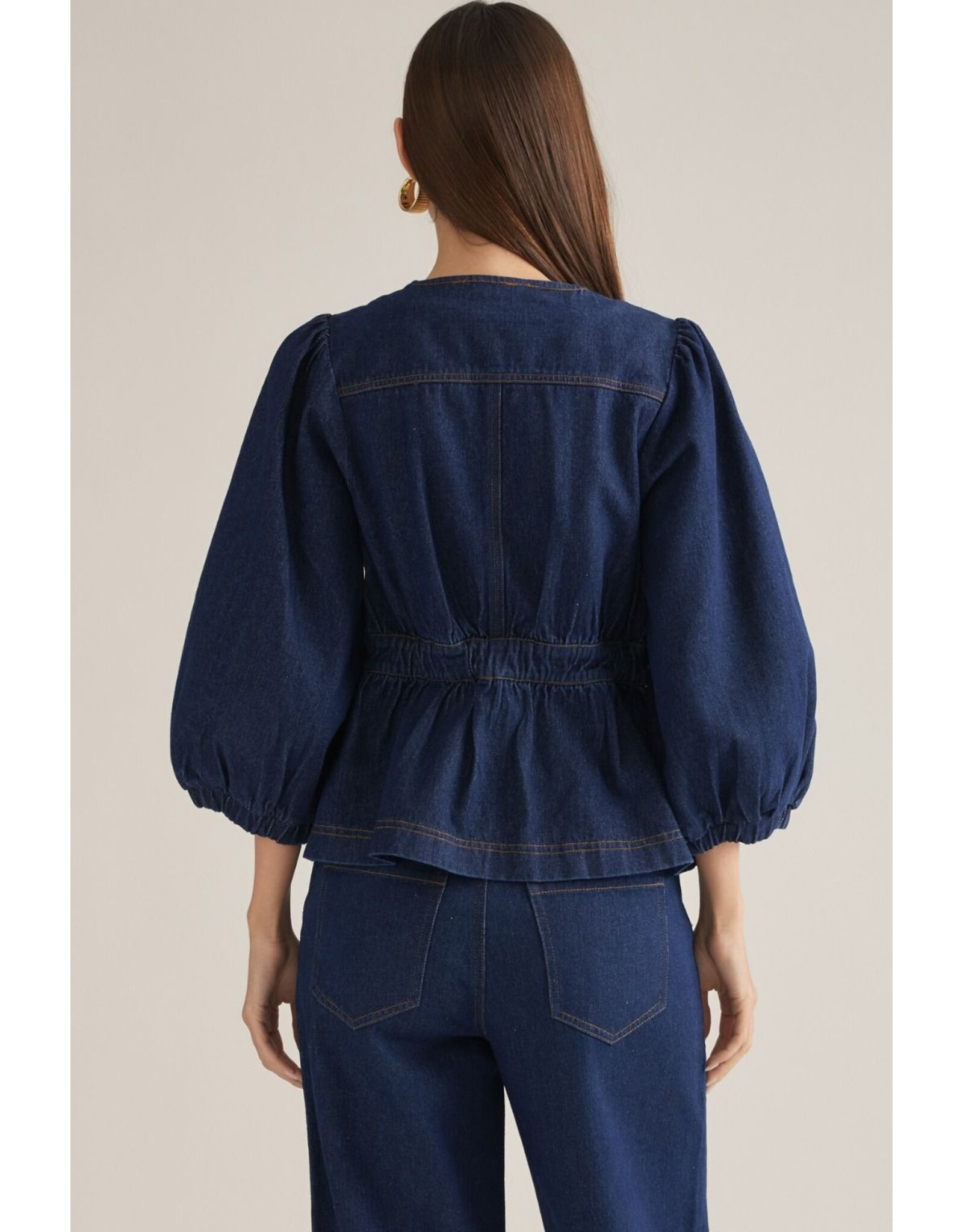Valencia Denim Blouse