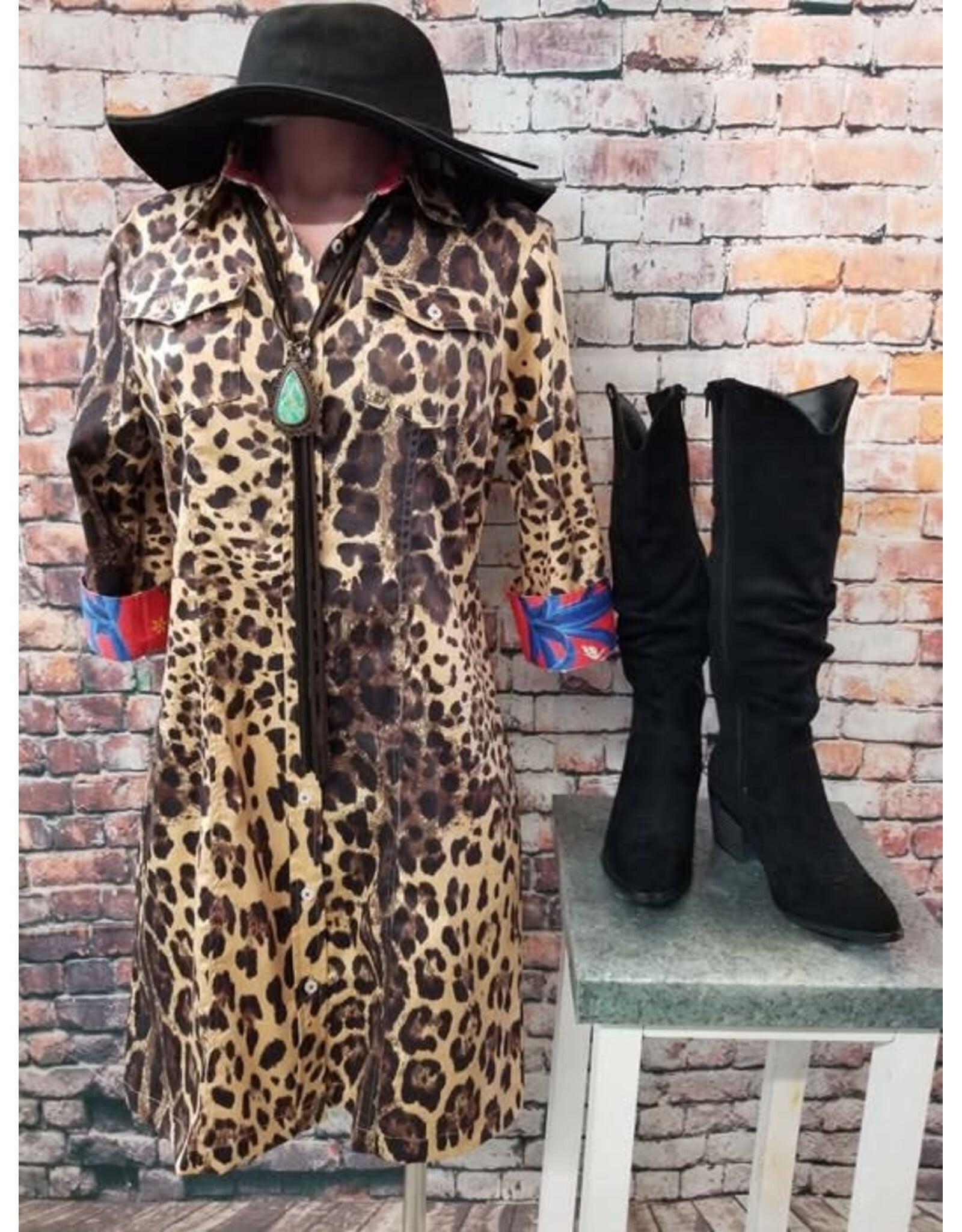 Dizzy Lizzie Sag Harbor Cheetah Dress