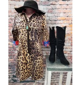 Dizzy Lizzie Sag Harbor Cheetah Dress