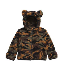 Beary Fleece Camo Jacket