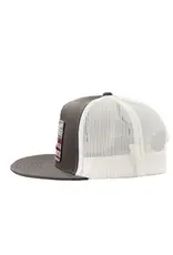 Lazy J Ranch Grey & White Red Rock Classic Five Panel Trucker Hat