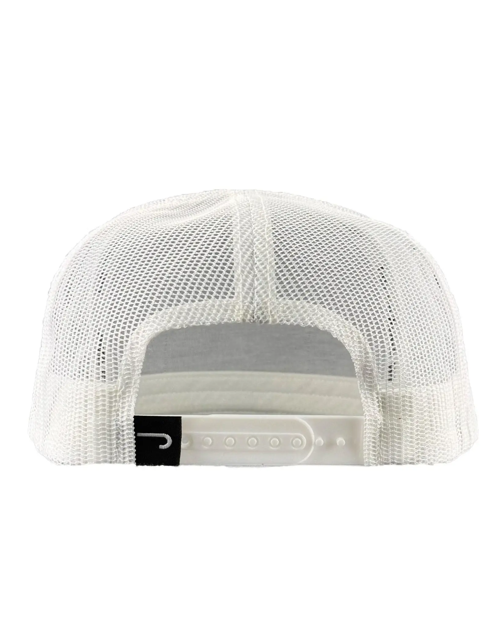 Lazy J Ranch Grey & White Red Rock Classic Five Panel Trucker Hat